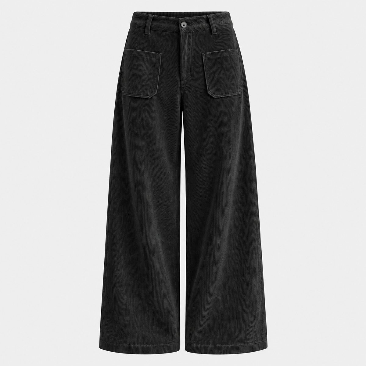 Côtelé | Pantalon Large