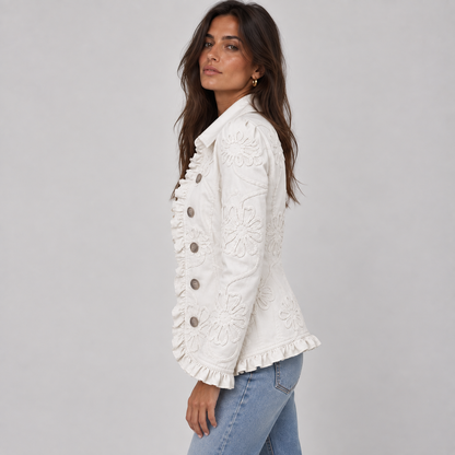 Provence | Veste florale brodée
