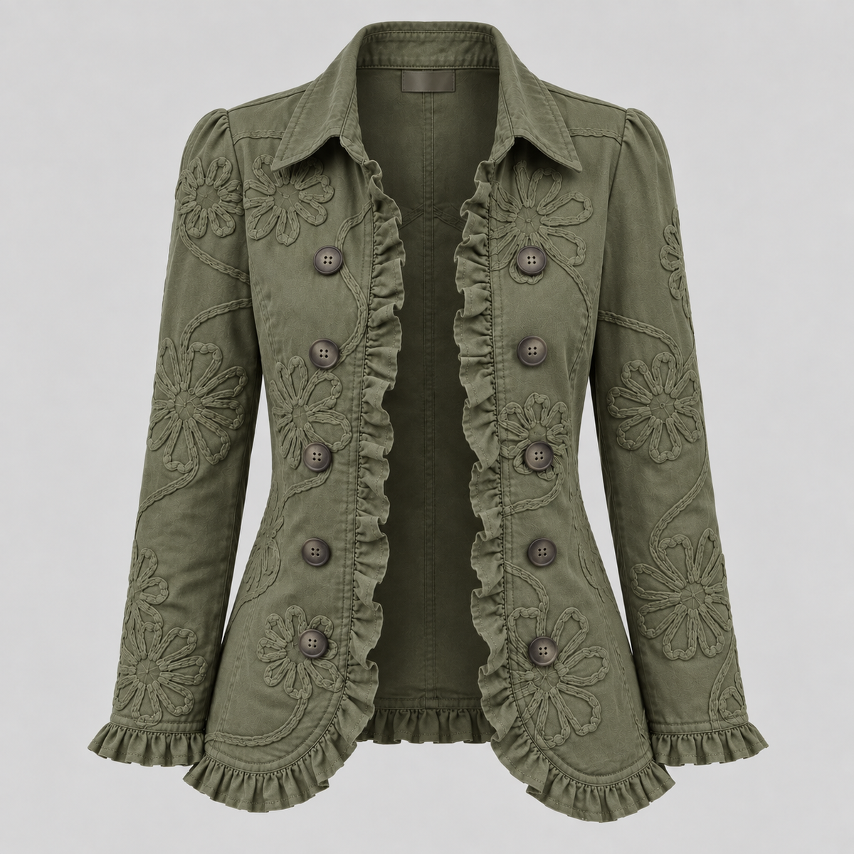 Provence | Veste florale brodée