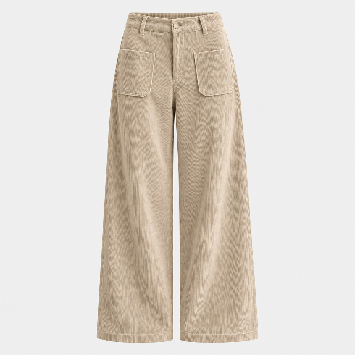 Côtelé | Pantalon Large