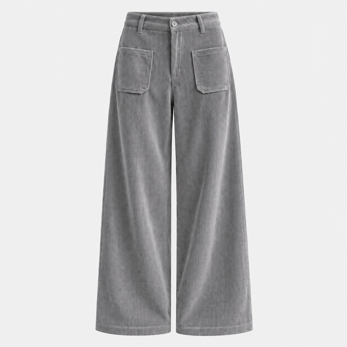 Côtelé | Pantalon Large