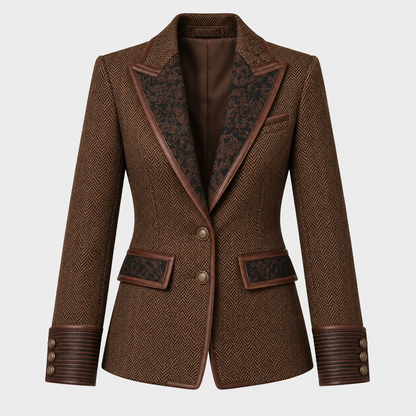 Chantilly | Blazer à chevrons