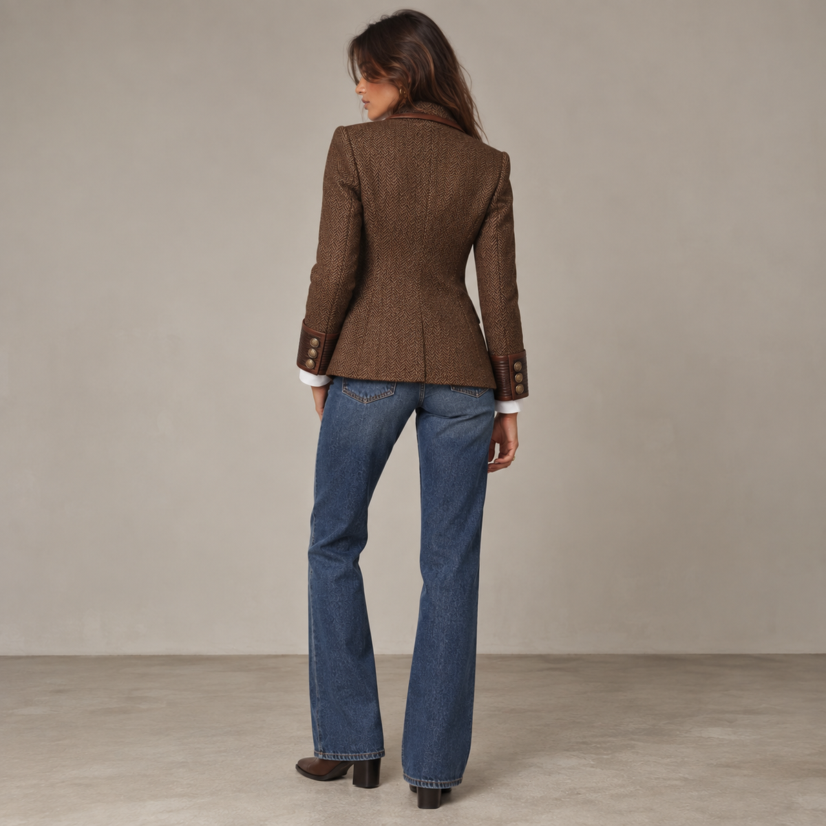 Chantilly | Blazer à chevrons