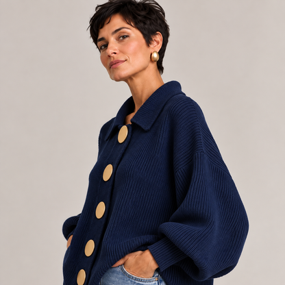 Maille Signature | Cardigan à Boutons