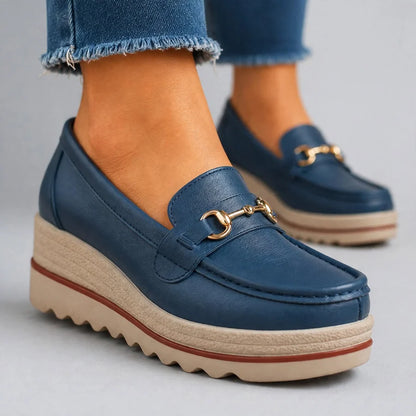 Suzette | Mocassins confort à semelle épaisse