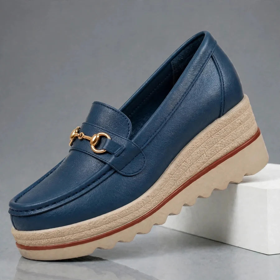 Suzette | Mocassins confort à semelle épaisse
