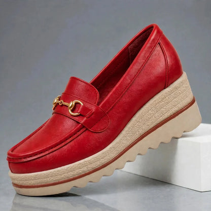 Suzette | Mocassins confort à semelle épaisse
